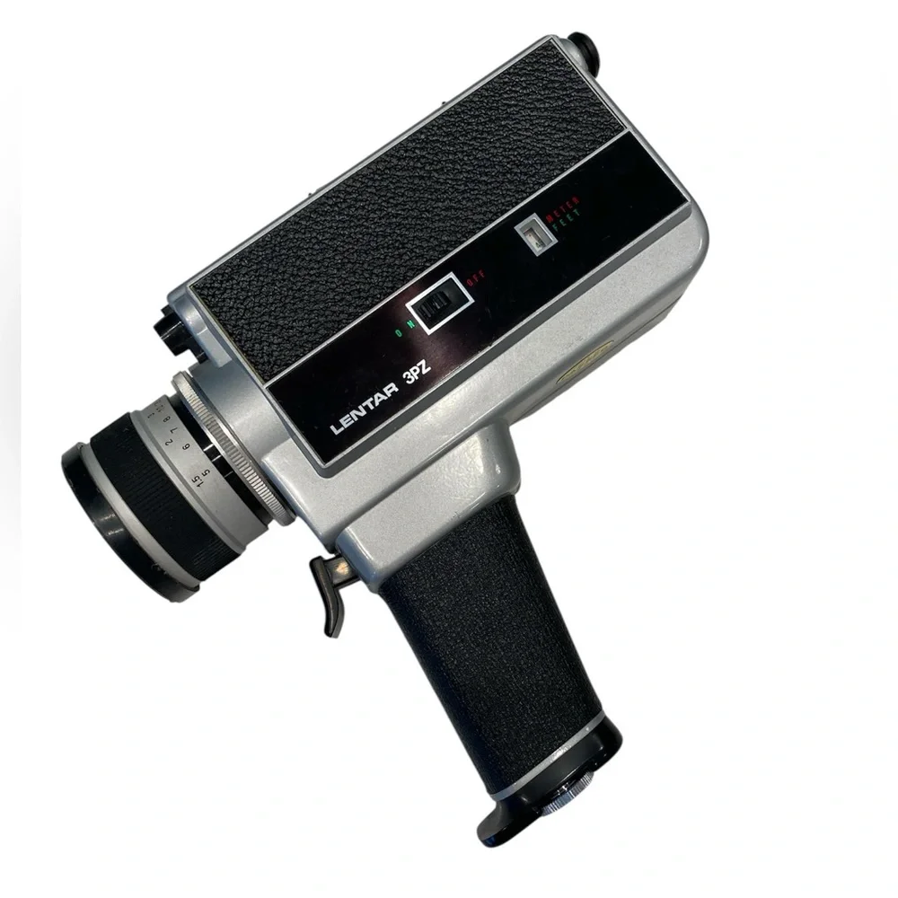 3PZ Silver and Black Video Camera
